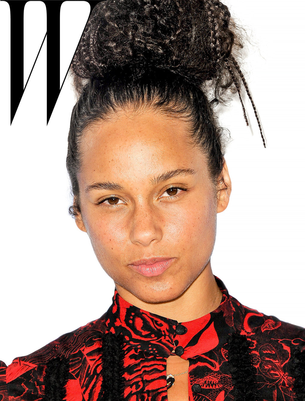 Alicia Keys' No Makeup Look and Glowing Complexion using MV Organic Skincare