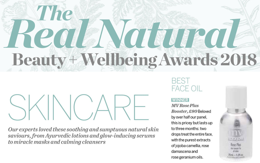 PSYCHOLOGIES MAGAZINE | The Real Natural Beauty + Wellbeing Awards 2018
