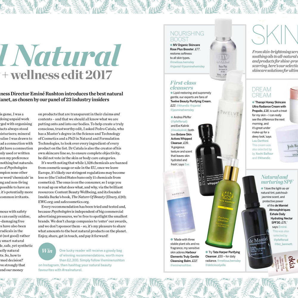 Psychologies Magazine | The Real Natural Beauty &amp; Wellness Edit 2017