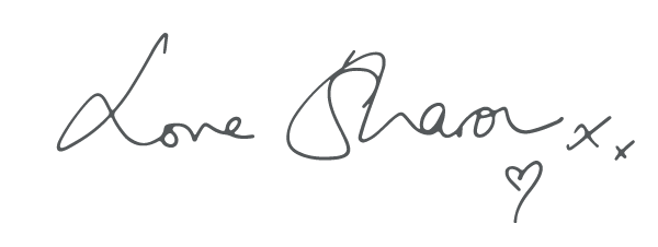 Love Sharon Signature