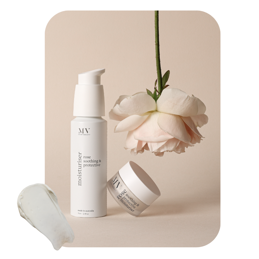 
                  
                    Rose Soothing & Protective Moisturiser
                  
                